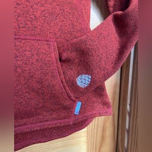 Burnt Orange Stio Fleece S